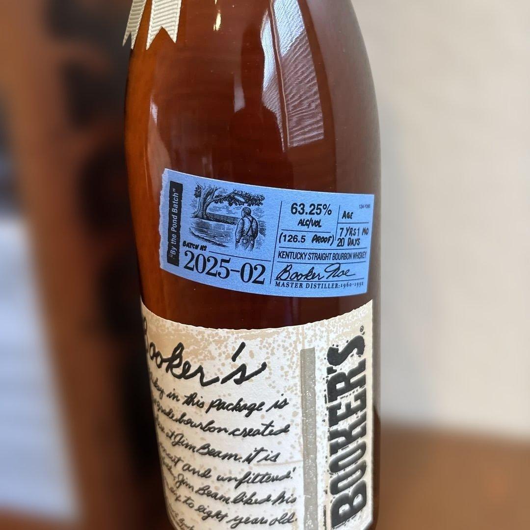 ブッカーズBooker's 2025-02 750ml