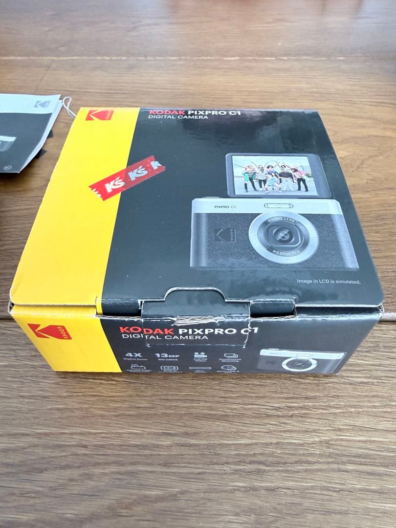 KODAK PIXPRO C1 コンパクトデジタルカメラ ベージュ