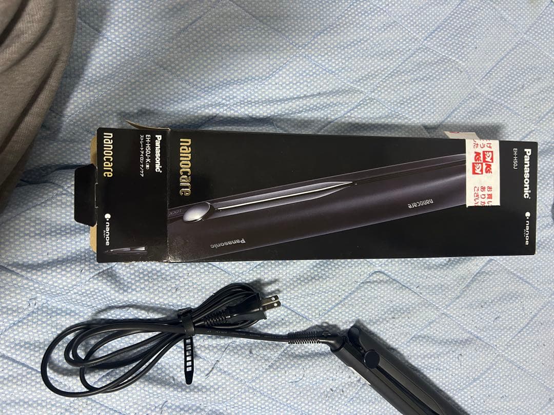 ヘアアイロン Panasonic EH-HS0J-K BLACK
