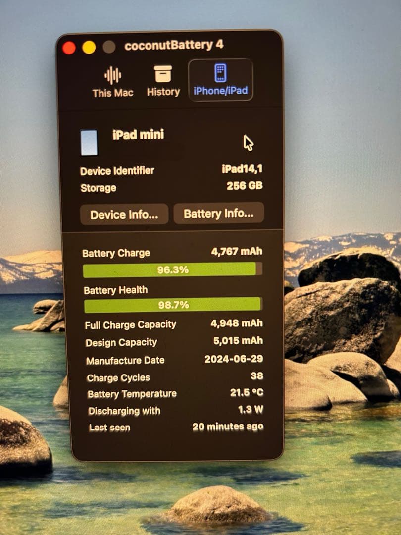 (美品)iPad mini (第6世代) 256GB Wi-Fi