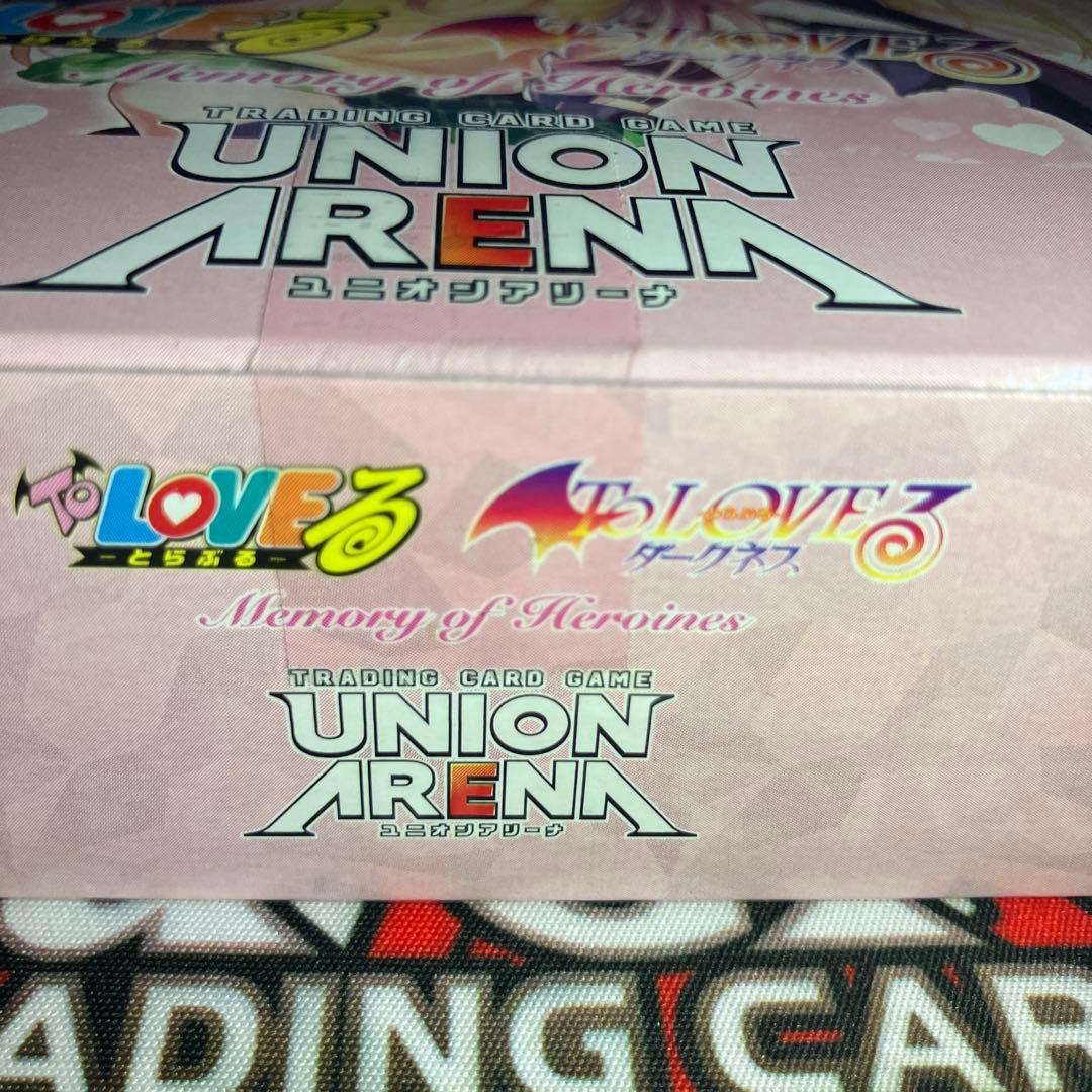 ToLOVEる UNION ARENA 未開封テープ付きBOX 1箱　ユニアリ