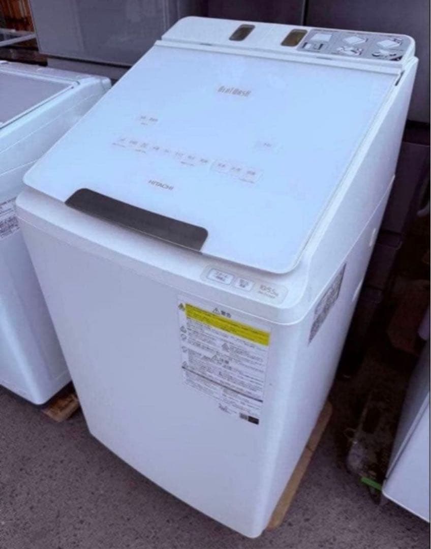 【高年式】 2021年式 10kg 5.5kg日立洗濯乾燥機 BW-DX100F