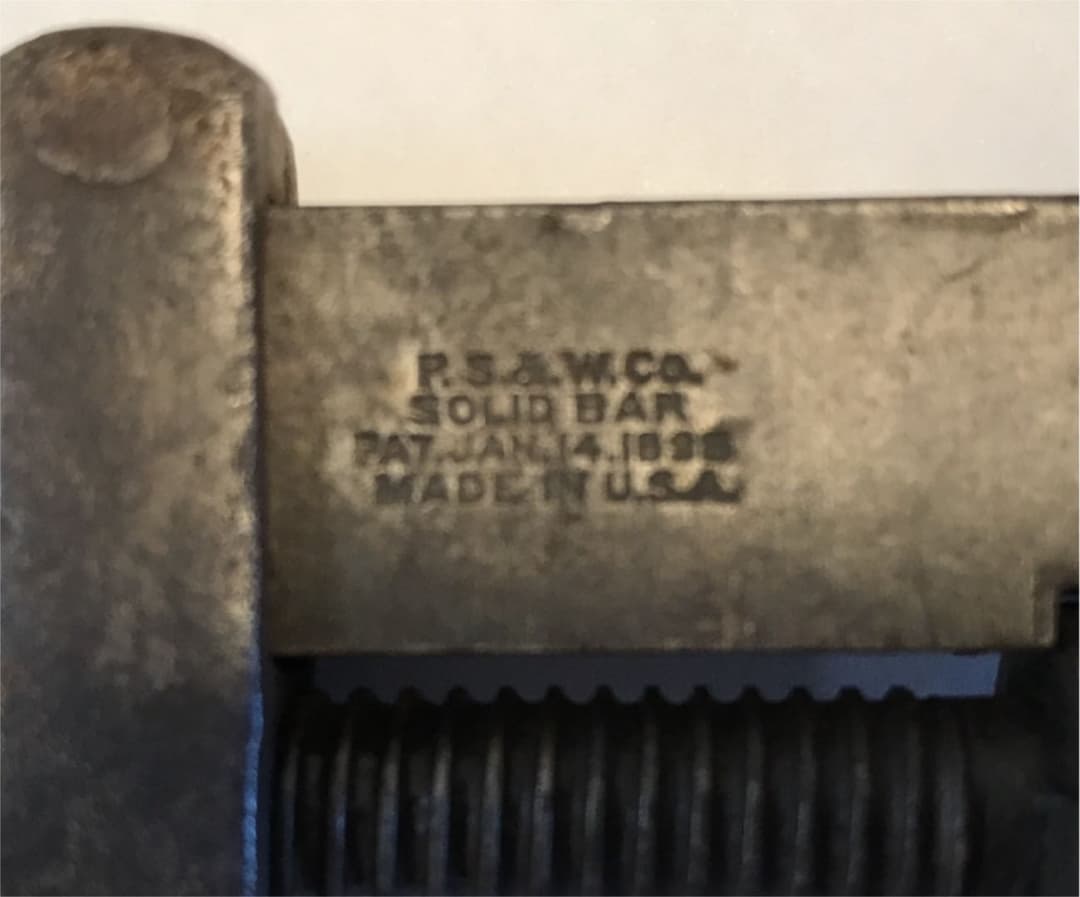 P.S.&W.Co   USA  1896 工具 モンキー　アンティーク　古道具