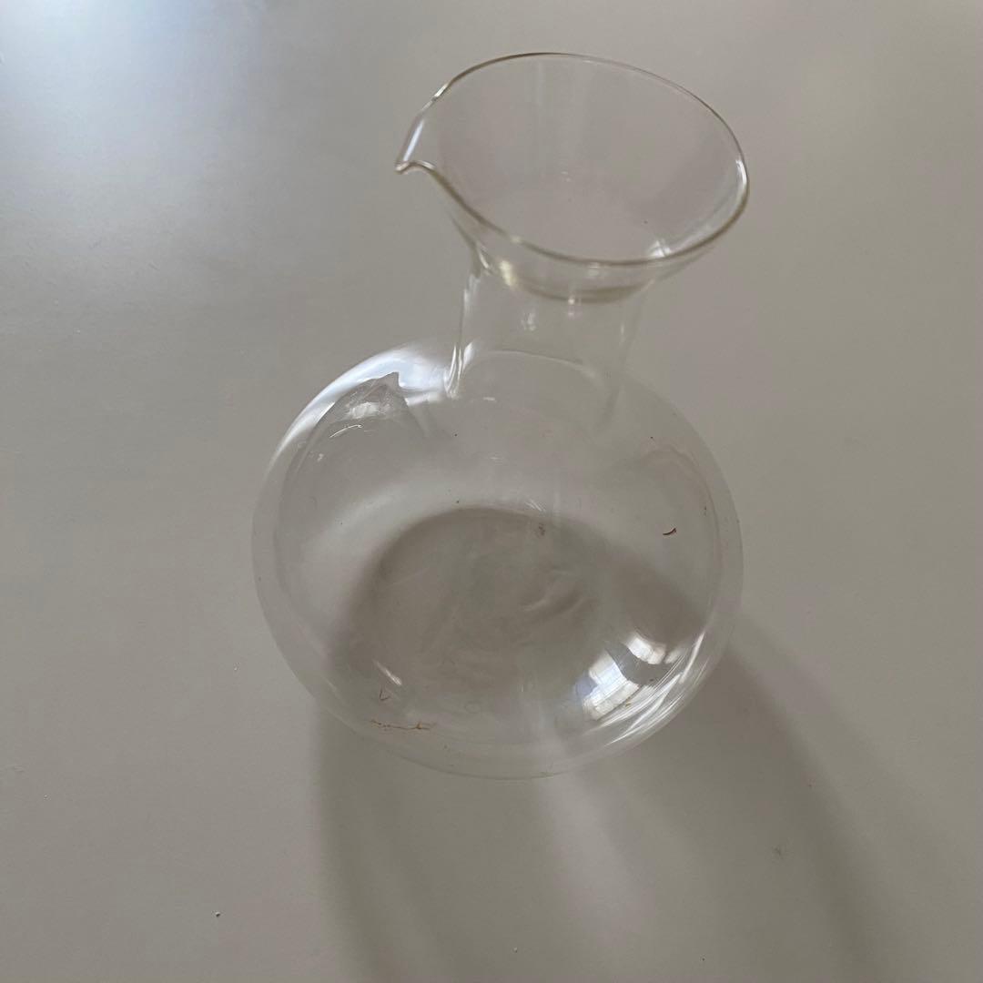 【匿名配送】アンティーク　吹きガラス　カラフェ　フラワーベース花瓶ヴィンテージ