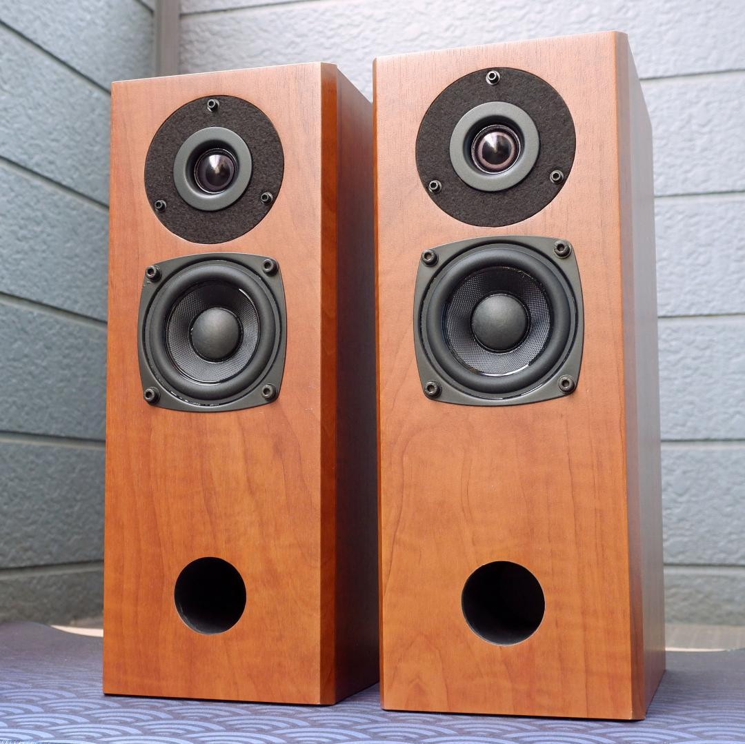 DaytonAudio ドライバー + Fostex P2080-E スピーカー