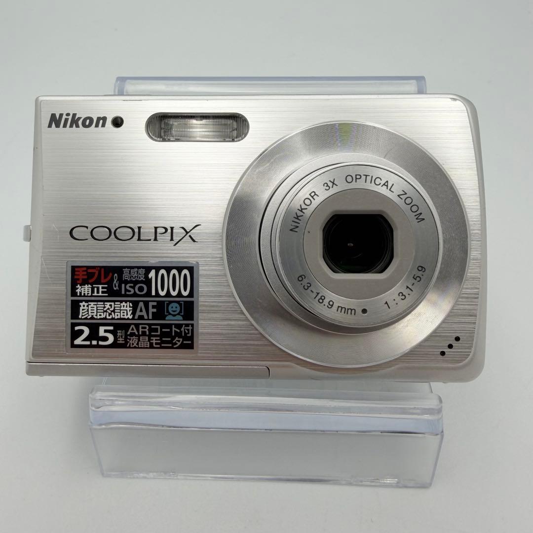 【スマホ転送OK】Nikon COOLPIX S200 コンデジ シルバー