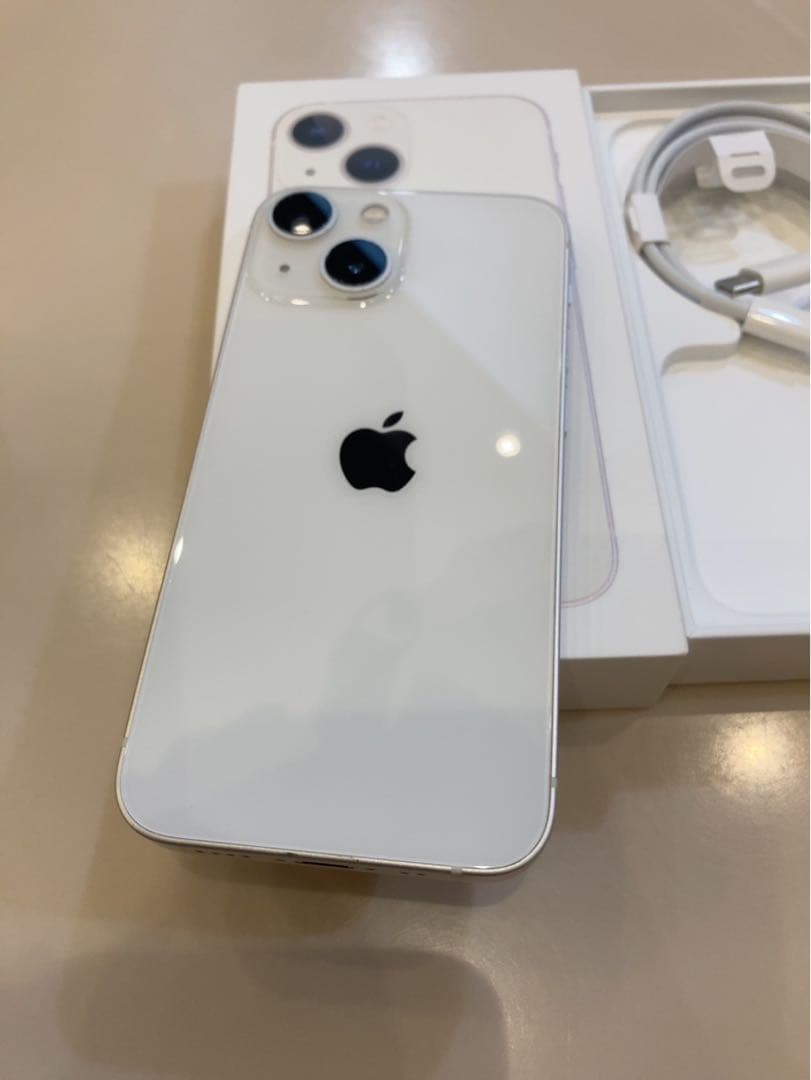 Apple iPhone 13 mini ホワイト 本体 箱付き