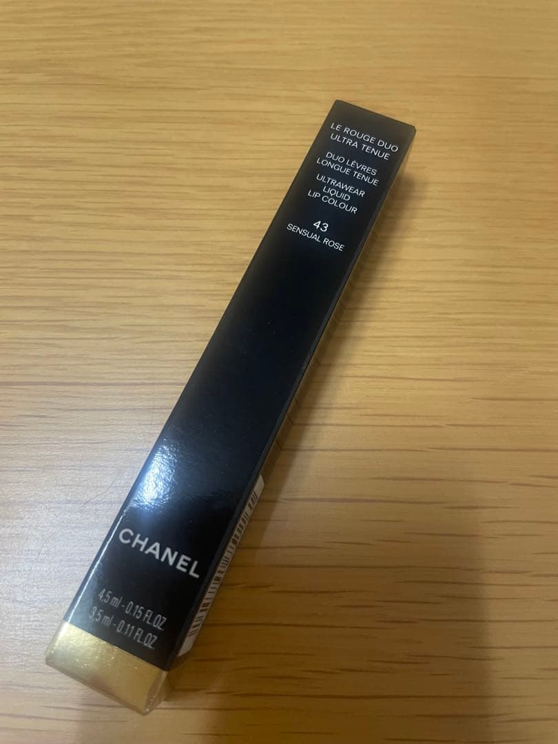 CHANEL ルルージュデュオウルトラトゥニュ ４３　センシュアルローズ