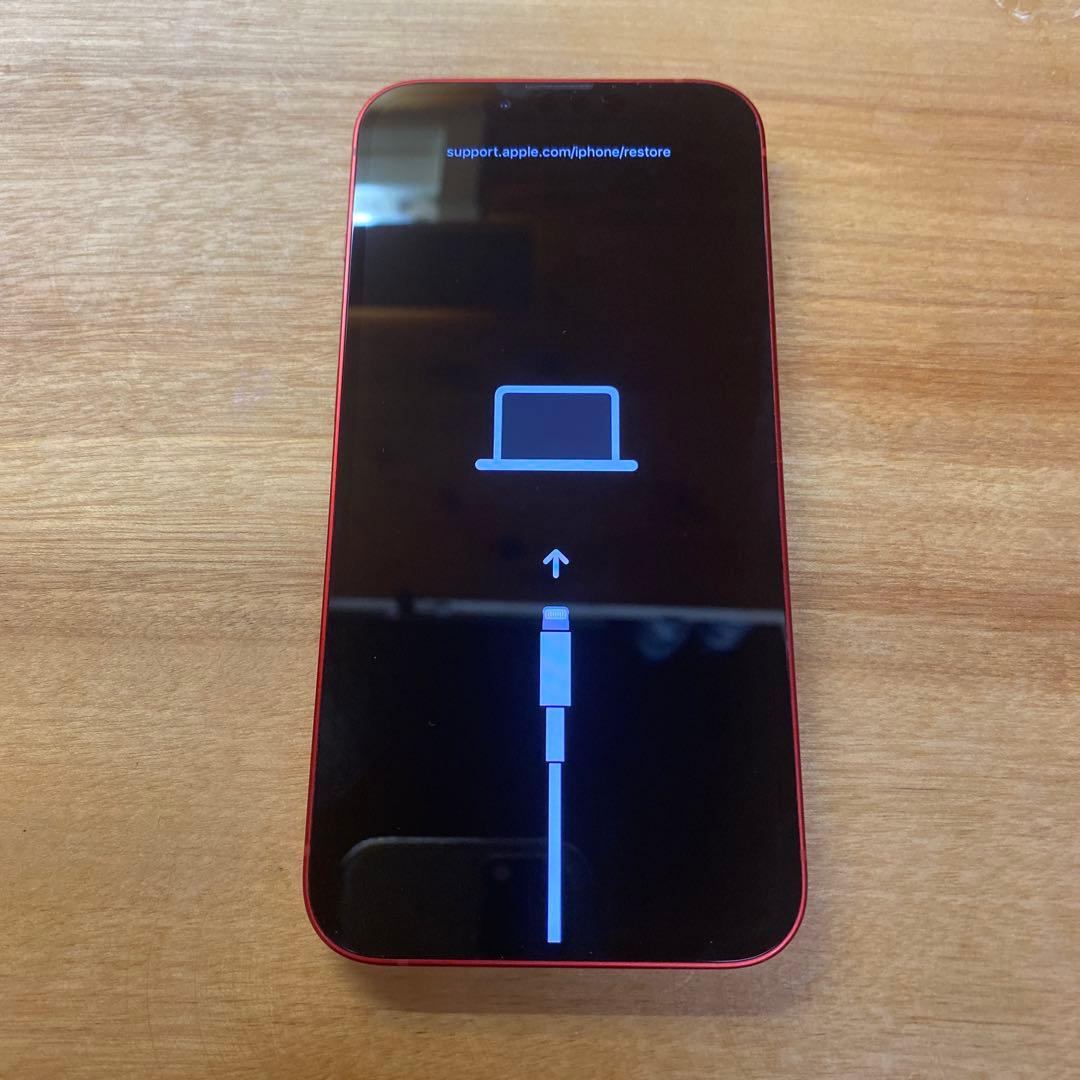 【美品】Apple iPhone 13 128GB リカバリーモード
