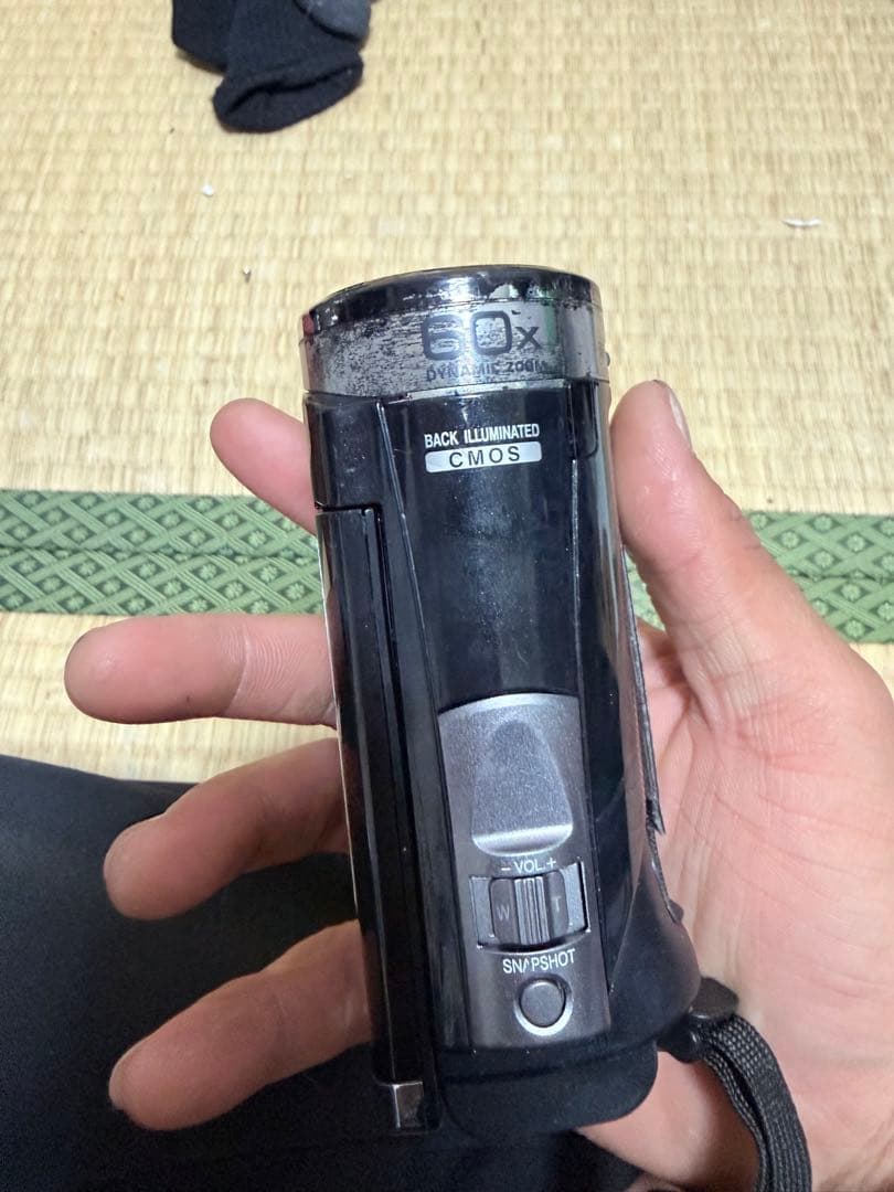JVC GZ-EX370-BフルHDビデオカメラ 32GB