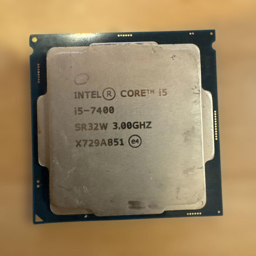 CPU Intel Core i5-7400 3個　　　@15