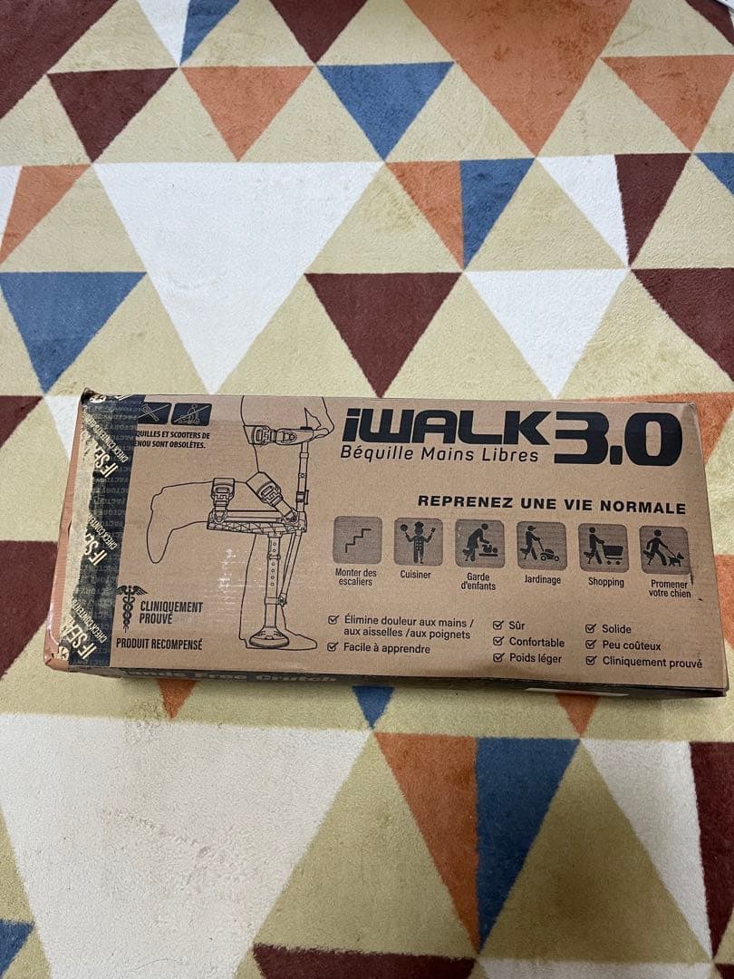 iWALK! 3.0 松葉杖 セット