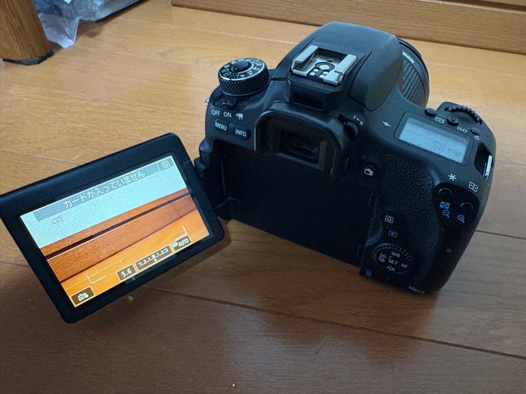 専門店確認済現状渡しCanonEOS8000D +EF-S18-55mmSTM