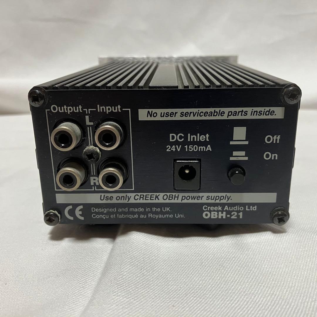 【動作品】Creek OBH-21 ヘッドフォンアンプ