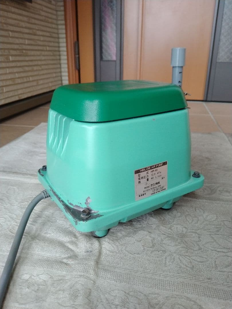 【テクノ高槻（HP-40）40L】 268 　エアポンプ　ブロワー　浄化槽