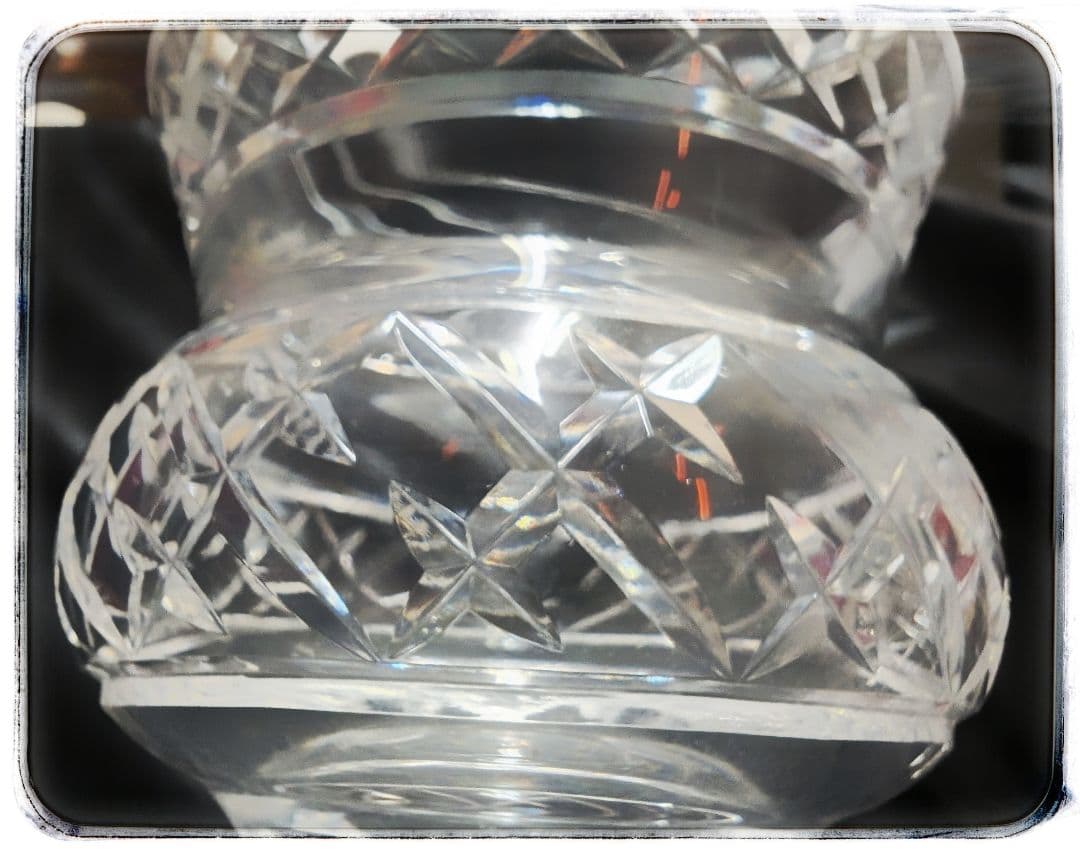 【新品 未使用 希少】限定生産 廃盤 KAGAMI CRYSTAL 江戸切子花瓶