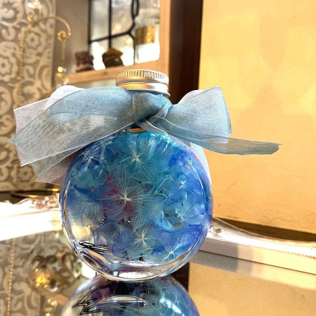 ◆ハーバリウム　＃215　クラシカルなネコbottle *.:。✿*゜¨