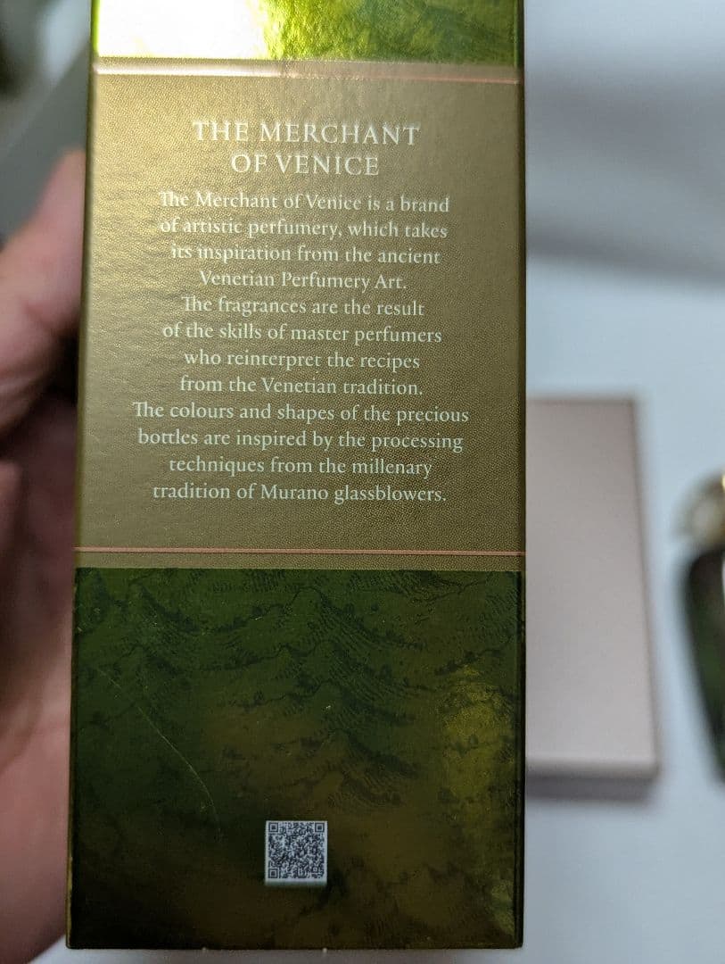 希少ザマーチャントオブヴェニスムラーノコレクションミスティックIEDP50ml