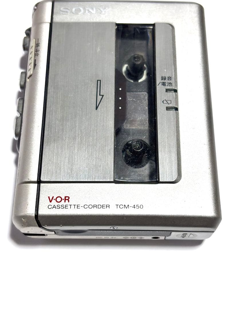SONY カセットレコーダー TCM-450 整備品⑤