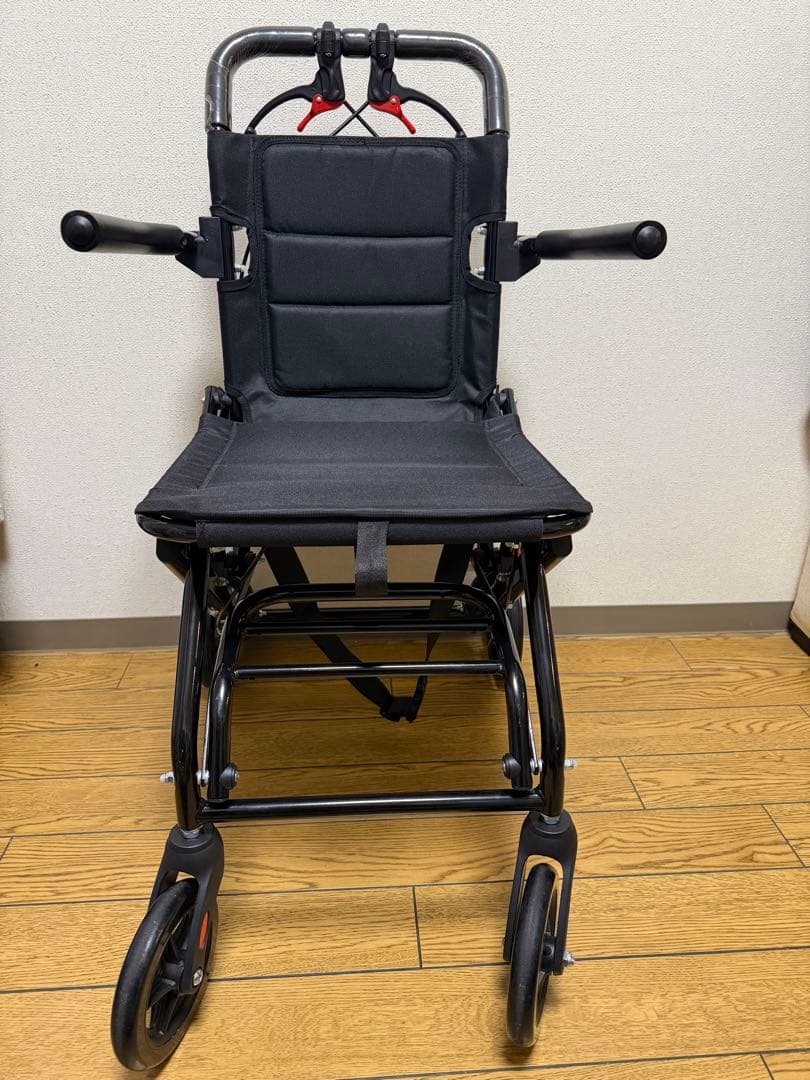 Ylovable 軽量 コンパクト 折りたたみ 車椅子 介助型 車イス いす