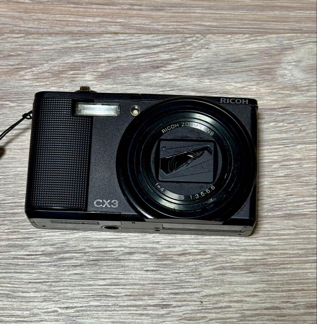 RICOH CX3 コンパクトデジタルカメラ(動作確認済)