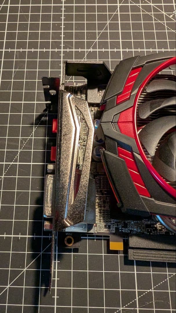 MSI Radeon RX 580 8GB グラフィックボード 中古