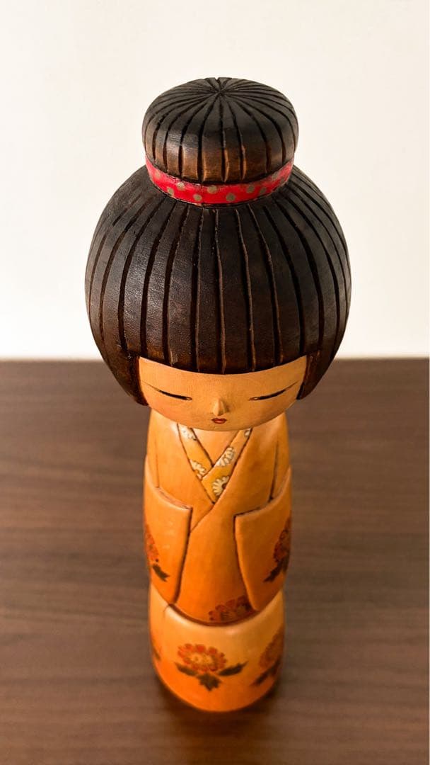 加藤 龍雄 竜雄 Tatsuo 創作 こけし kokeshi 人形 doll 美