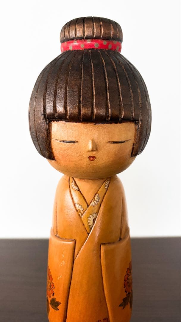 加藤 龍雄 竜雄 Tatsuo 創作 こけし kokeshi 人形 doll 美