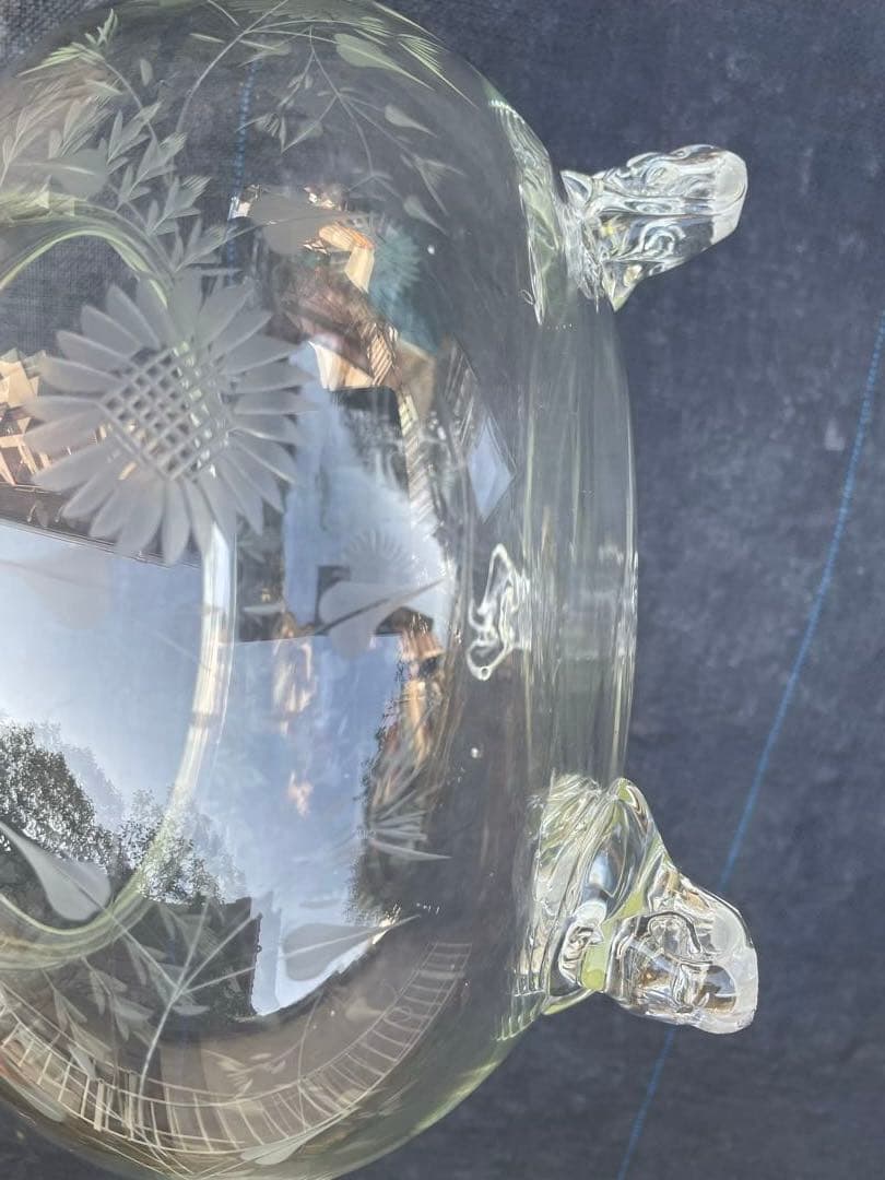 ガラス製 メダカ鉢・金魚鉢（１６１）