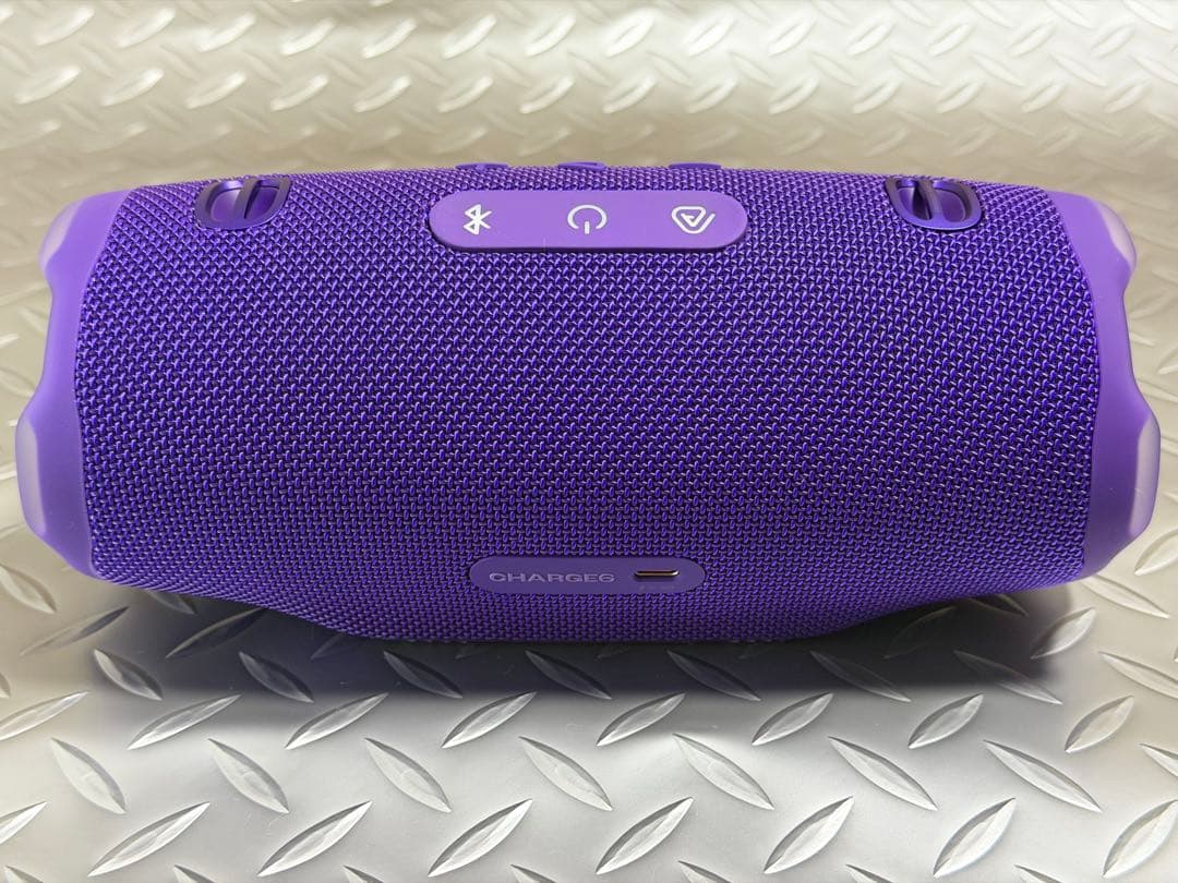 【美品】JBL CHARGE6 Bluetoothスピーカー パープル