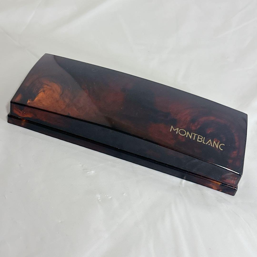 MONTBLANC モンブラン 万年筆 ゴールド ブラック ケース 金製品表記