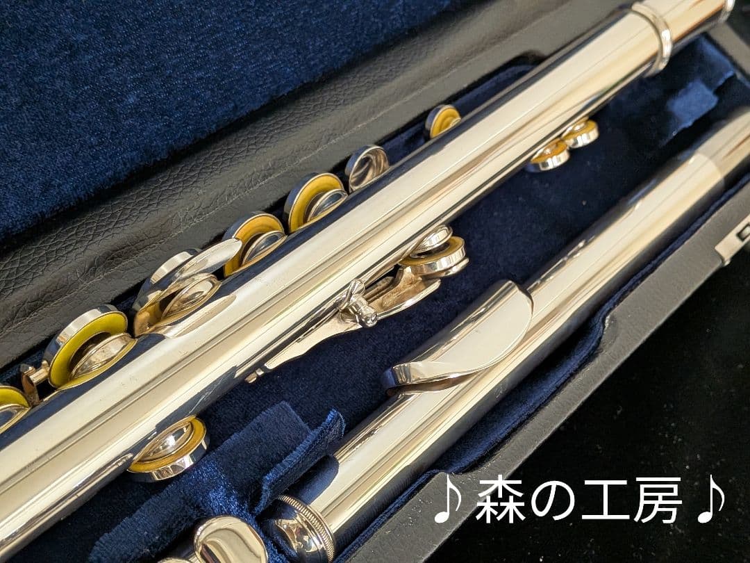 中古フルート専門店‼️メンテ済‼️銀メッキヤマハフルートYFL211SⅡ Eメカ