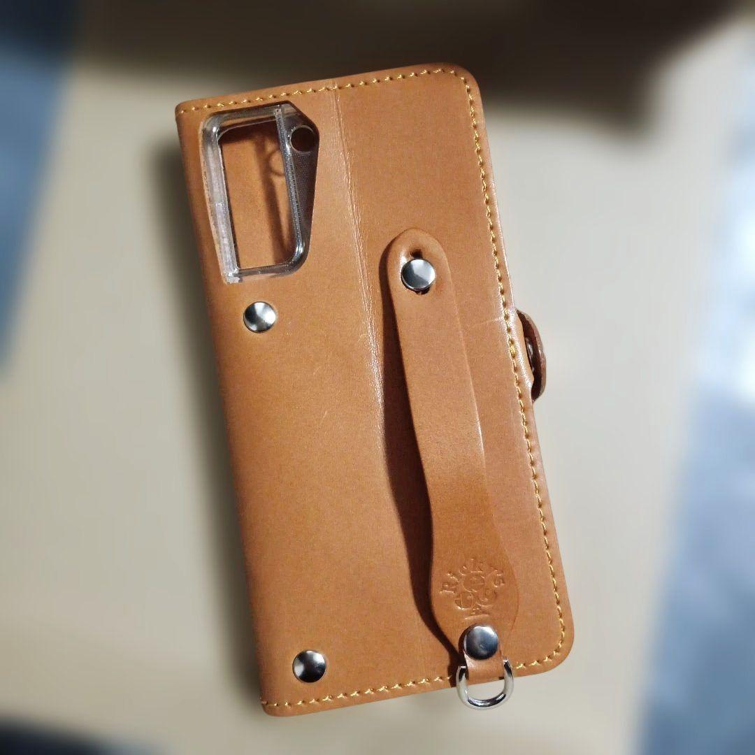 EFGS GalaxyS21+ S21Plus 手帳型 本革レザー スマホケース