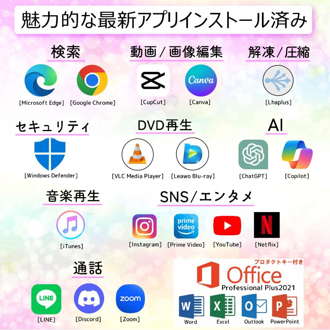 NEC LAVIE 8世代 i7 新品SSD1T メモリ16 ノートパソコン