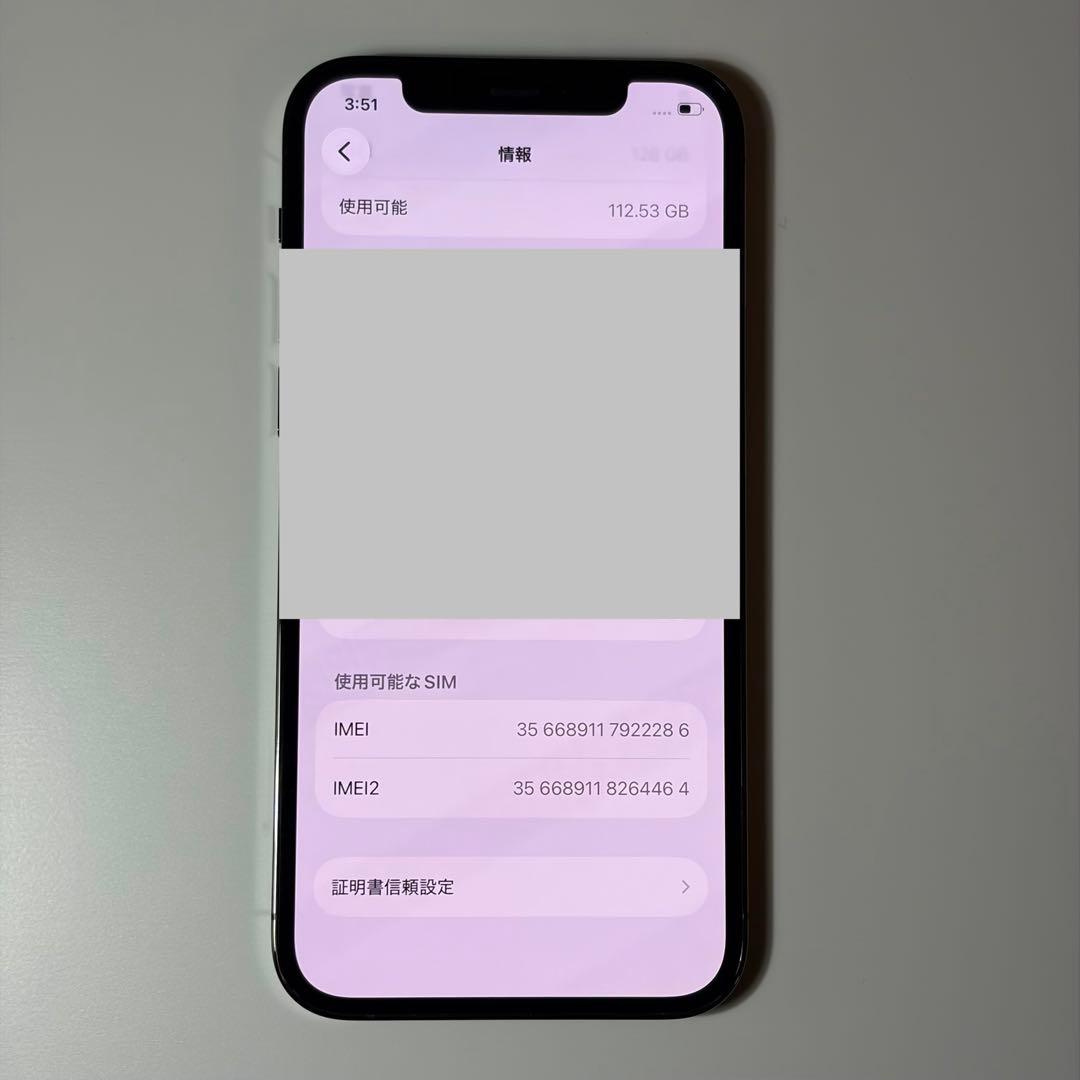 iPhone 12 Pro グラファイト　美品　バッテリー最大容量88%