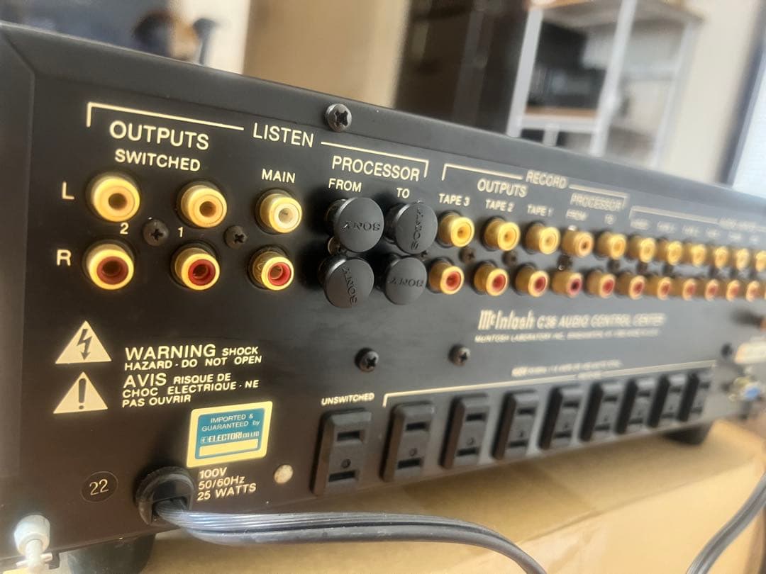 McIntosh C36 オーディオコントロールセンター