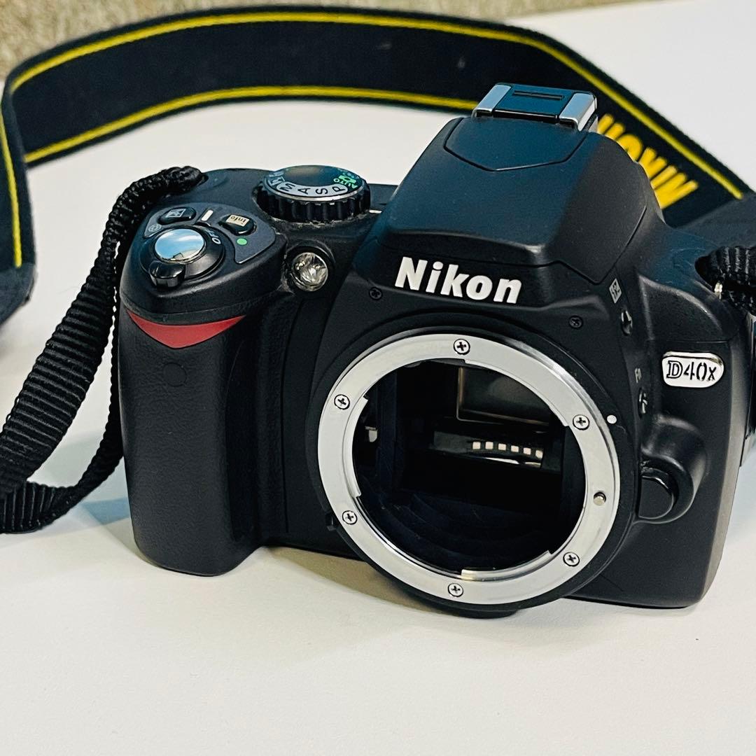 Nikon D40X眼レフカメラ 本体のみ動作品