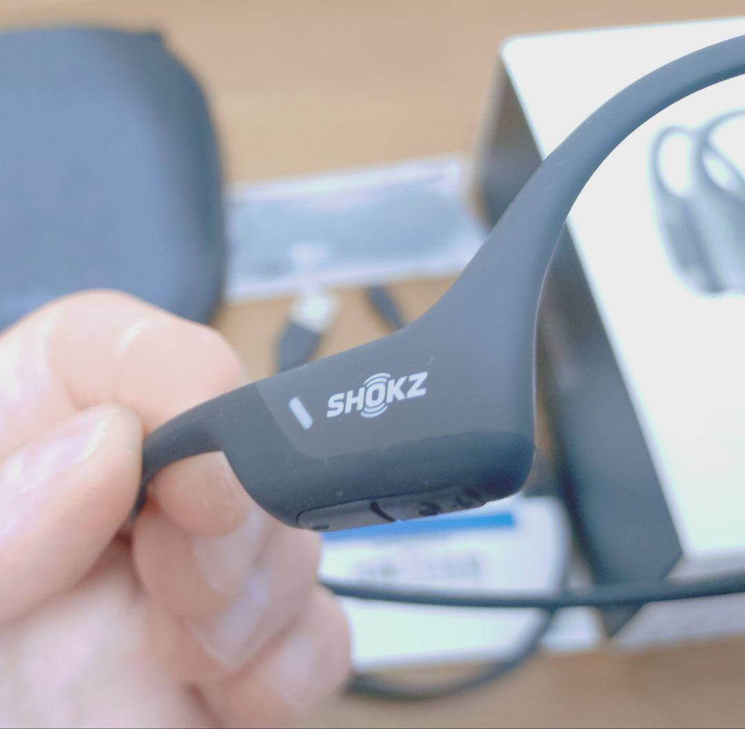 SHOKZ OPENRUN PRO 骨伝導ワイヤレスヘッドホン ブラック