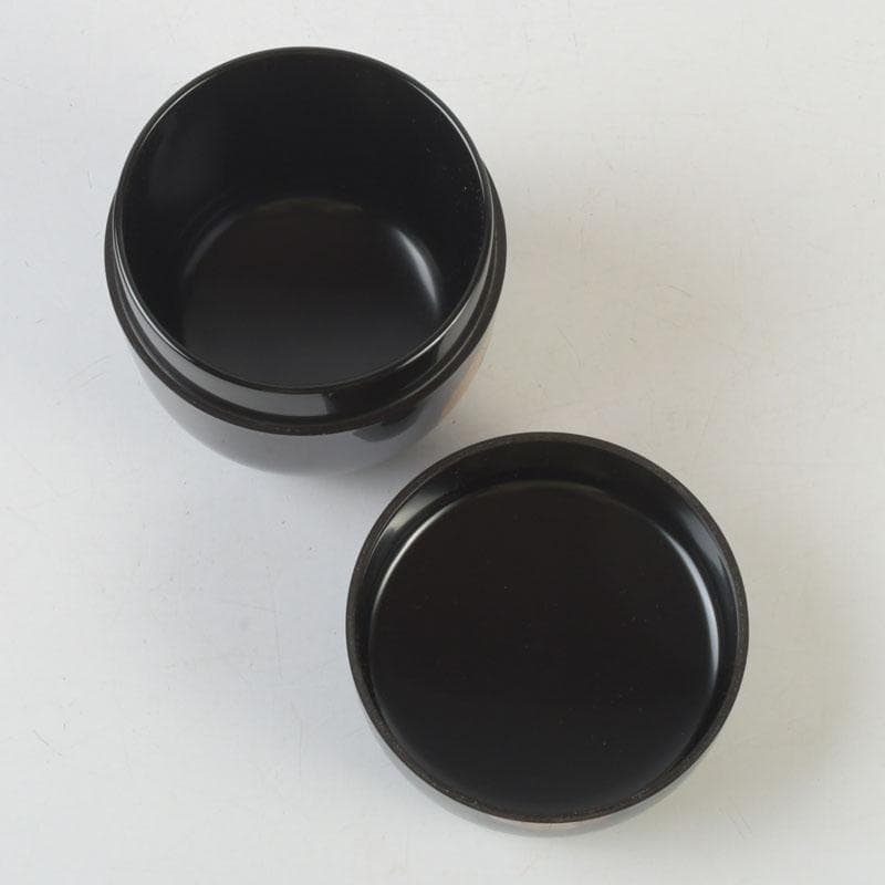 茶道具　輪島塗　目代宗芳　菊桐蒔絵　棗　共箱　V　A73