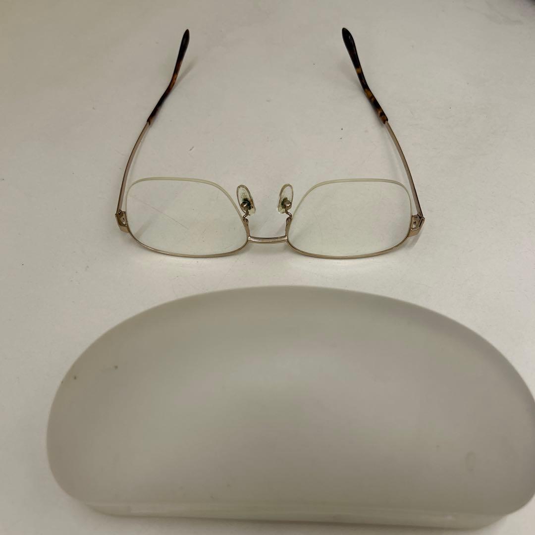 旧西ドイツ製　メッツラー　ヴィンテージ　メタルフレーム　老眼鏡　ケース無し　美品