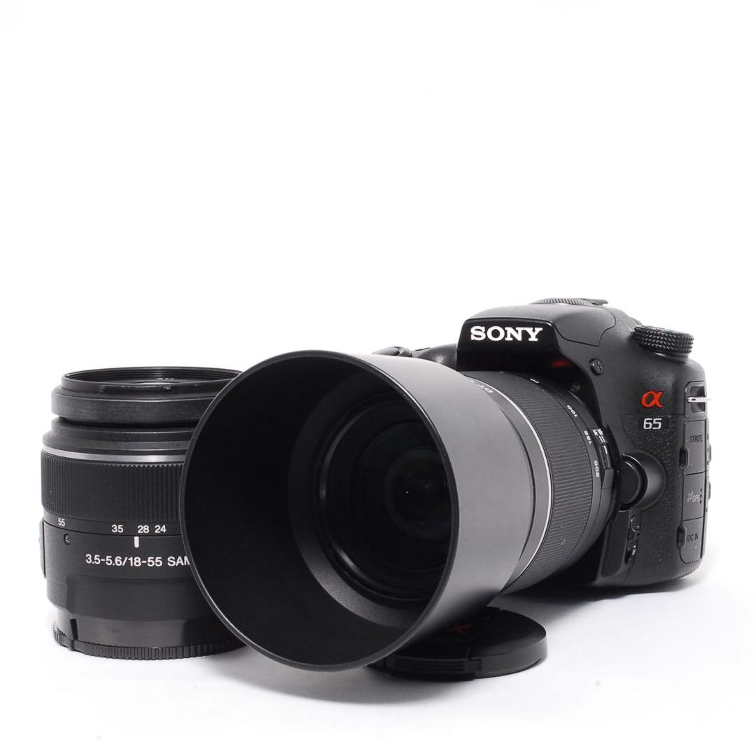 ◆シャッター数少なめ◆SONY α65◆一眼レフカメラ◆すぐ使える◆初心者の方に