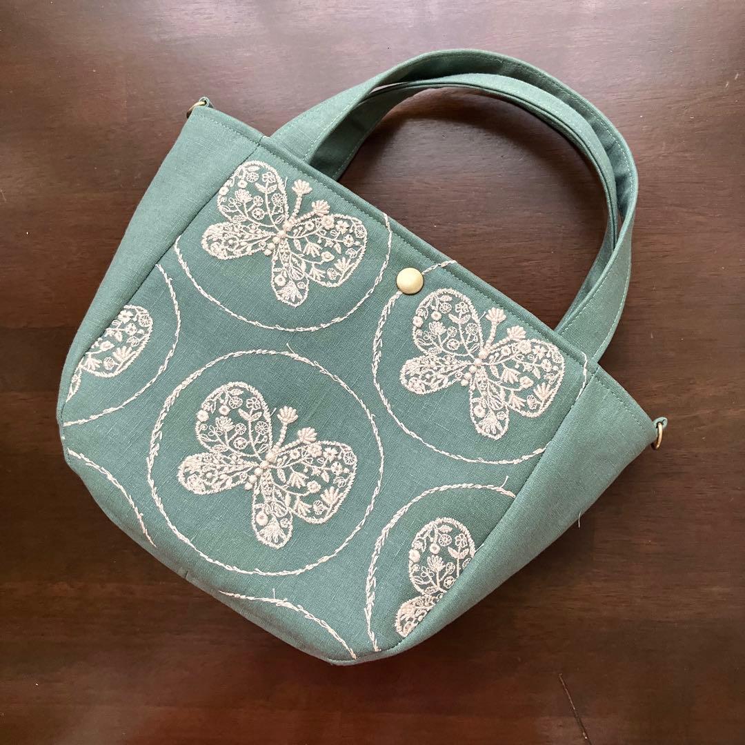 ミナペルホネン❤︎特別仕様ポワント+バッグ　symphony ハンドメイド