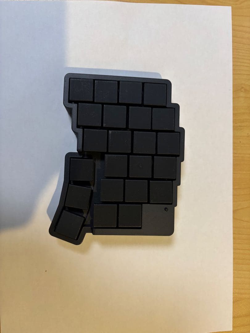 無線化Keyball 43キー roBa タイピング特化型