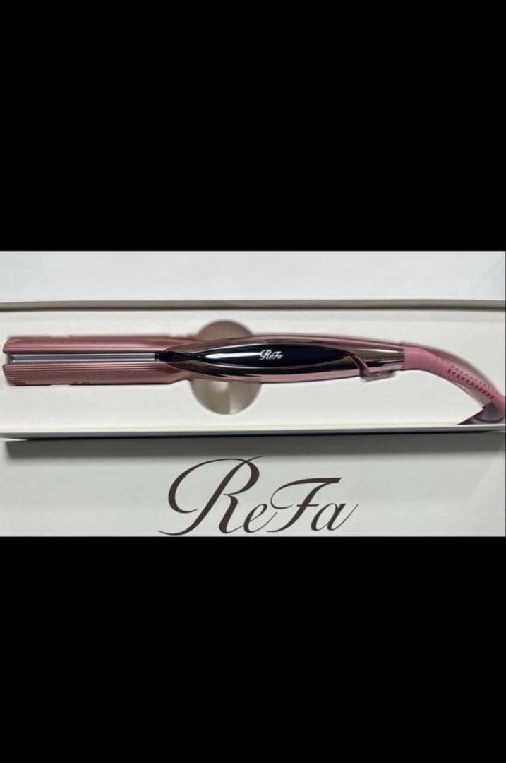 新品　リファ　最新リニューアル　ストレートアイロン　ピンク