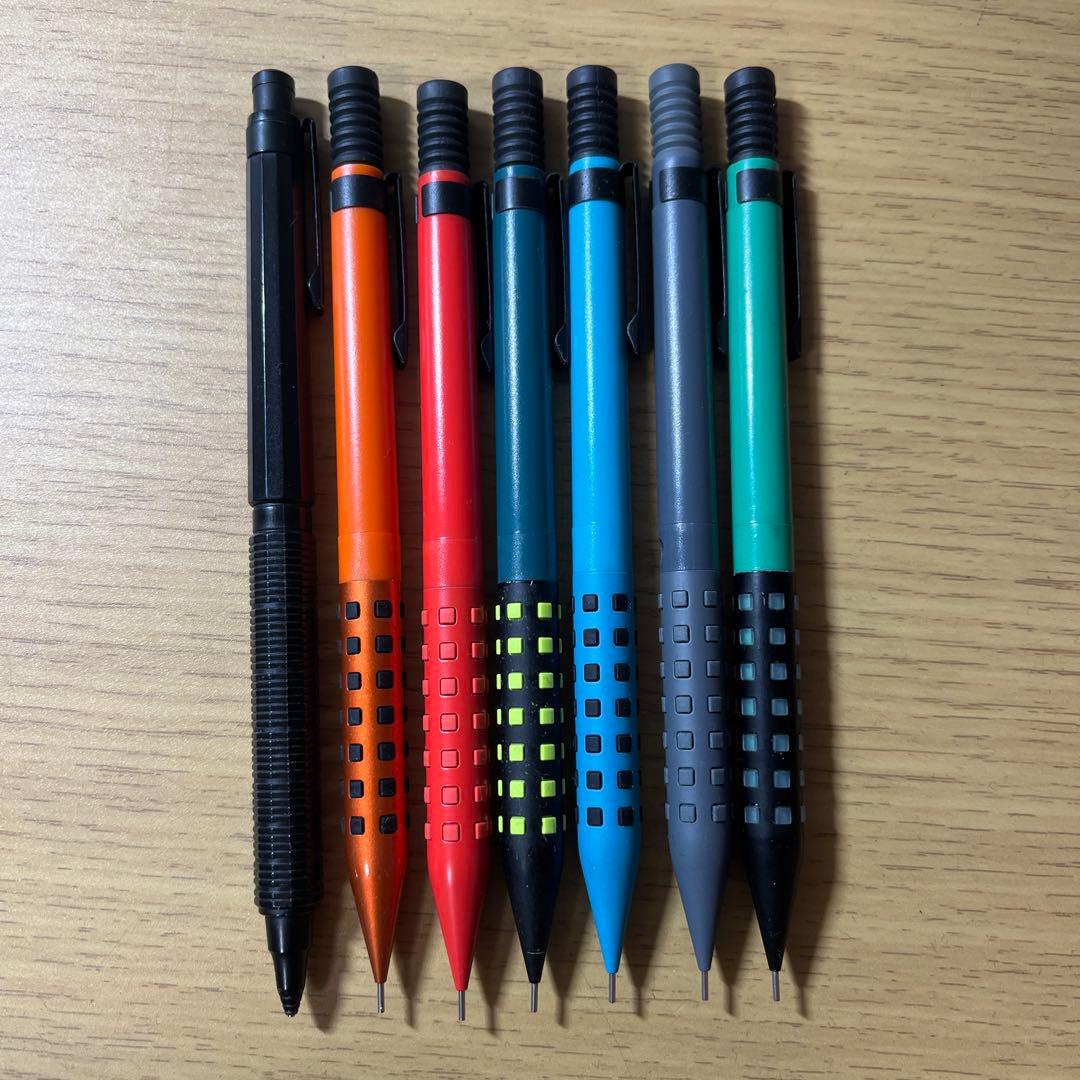 シャーペン7本セット