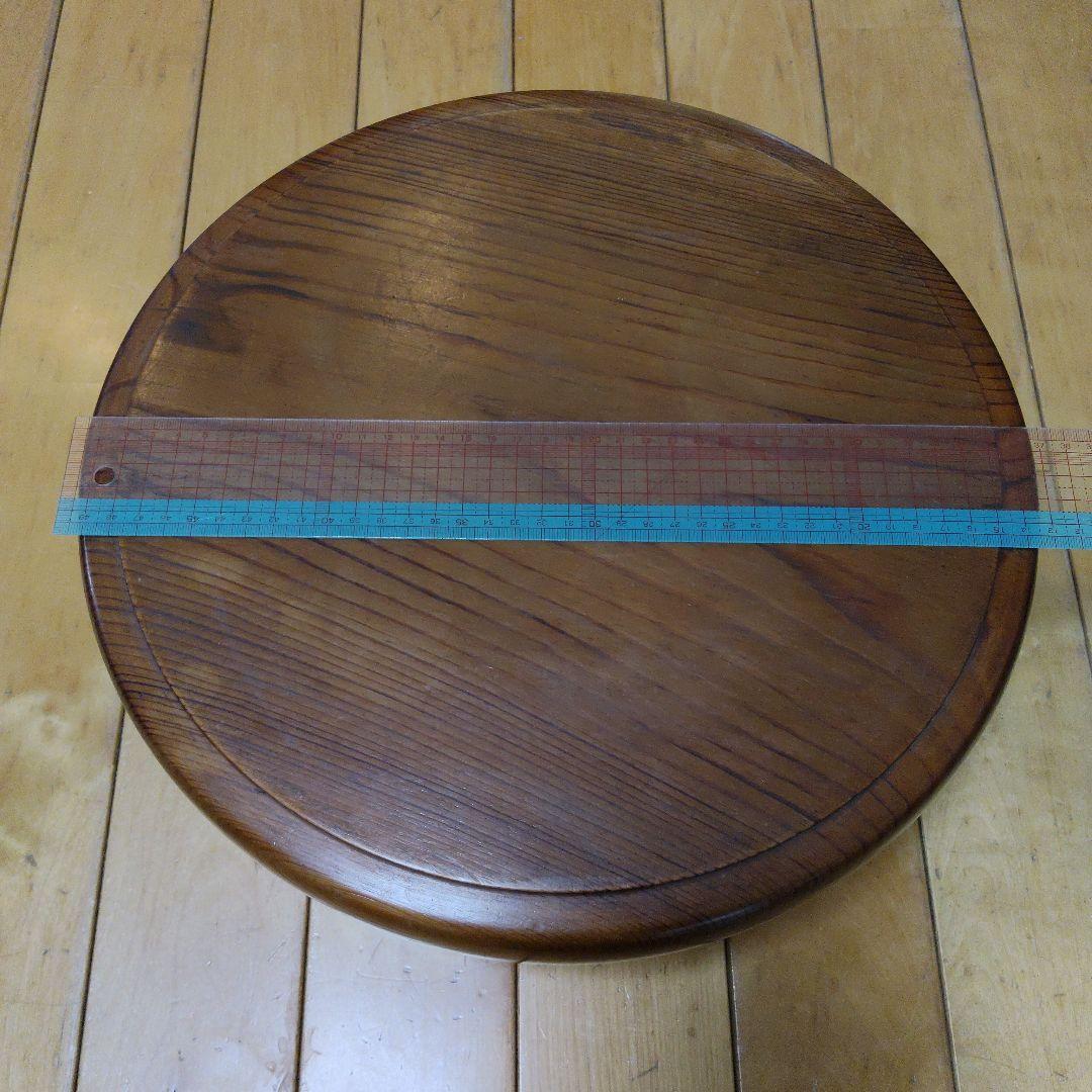木製茶櫃　直径約37cm