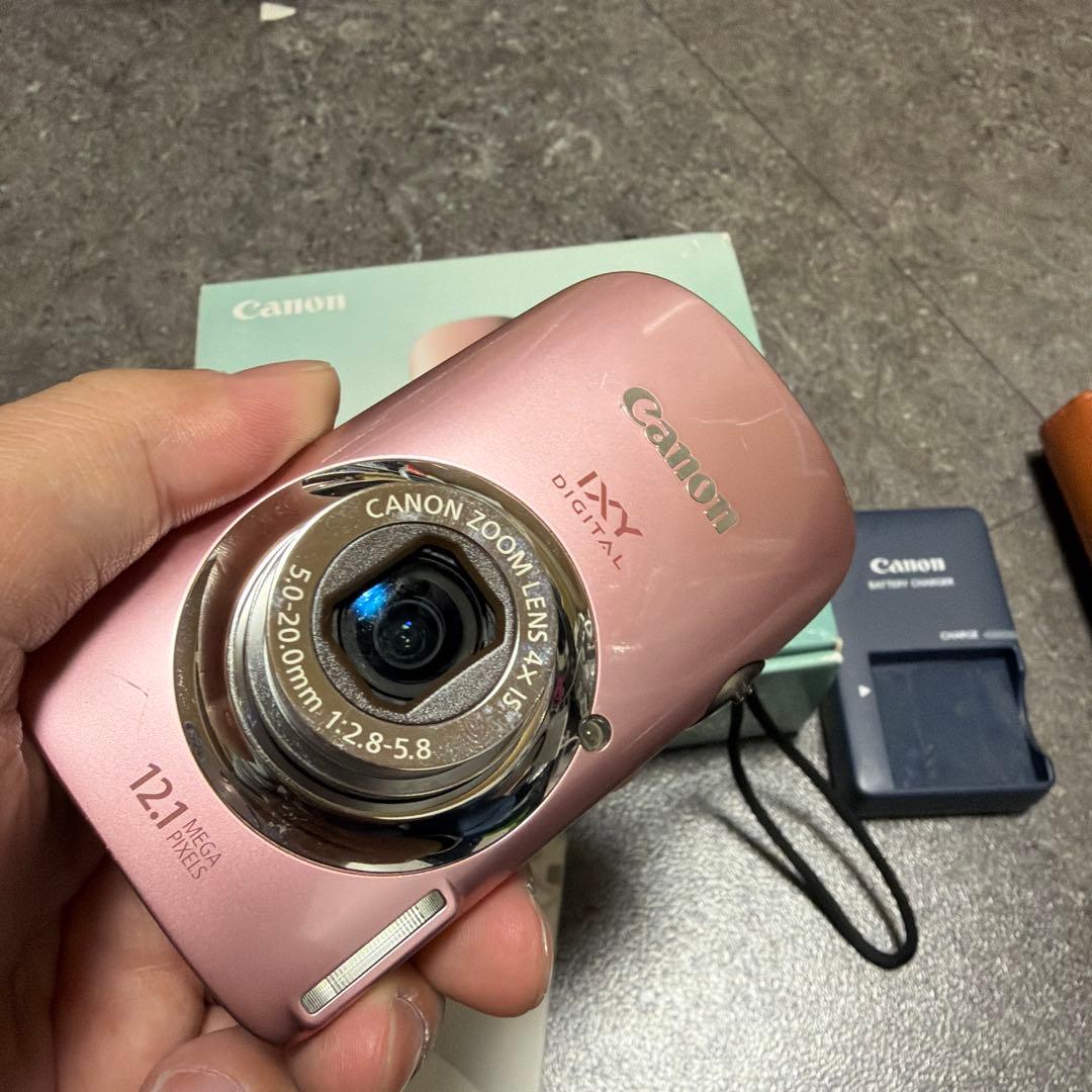canon キヤノン IXY DIGITAL 510 IS コンデジ ピンク