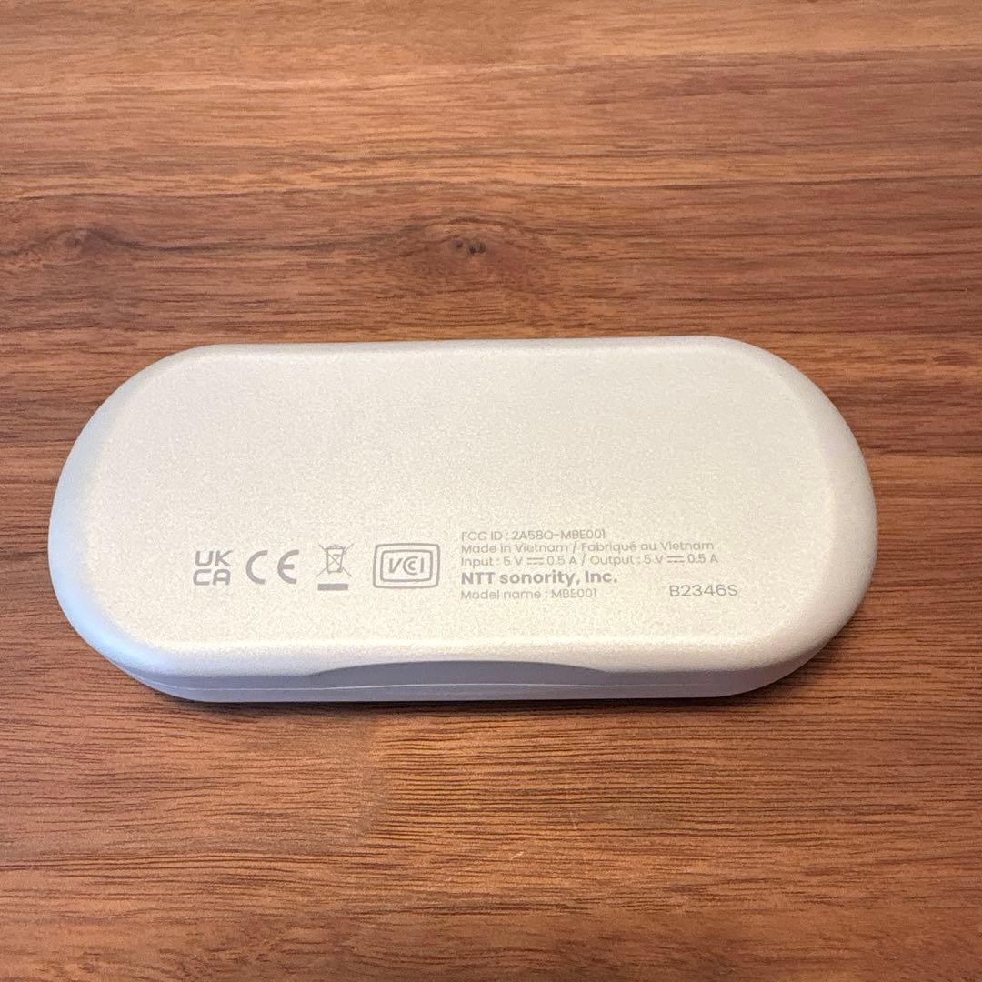 オープンイヤー型 完全ワイヤレス 耳スピーカー　　　 　nwm MBE001