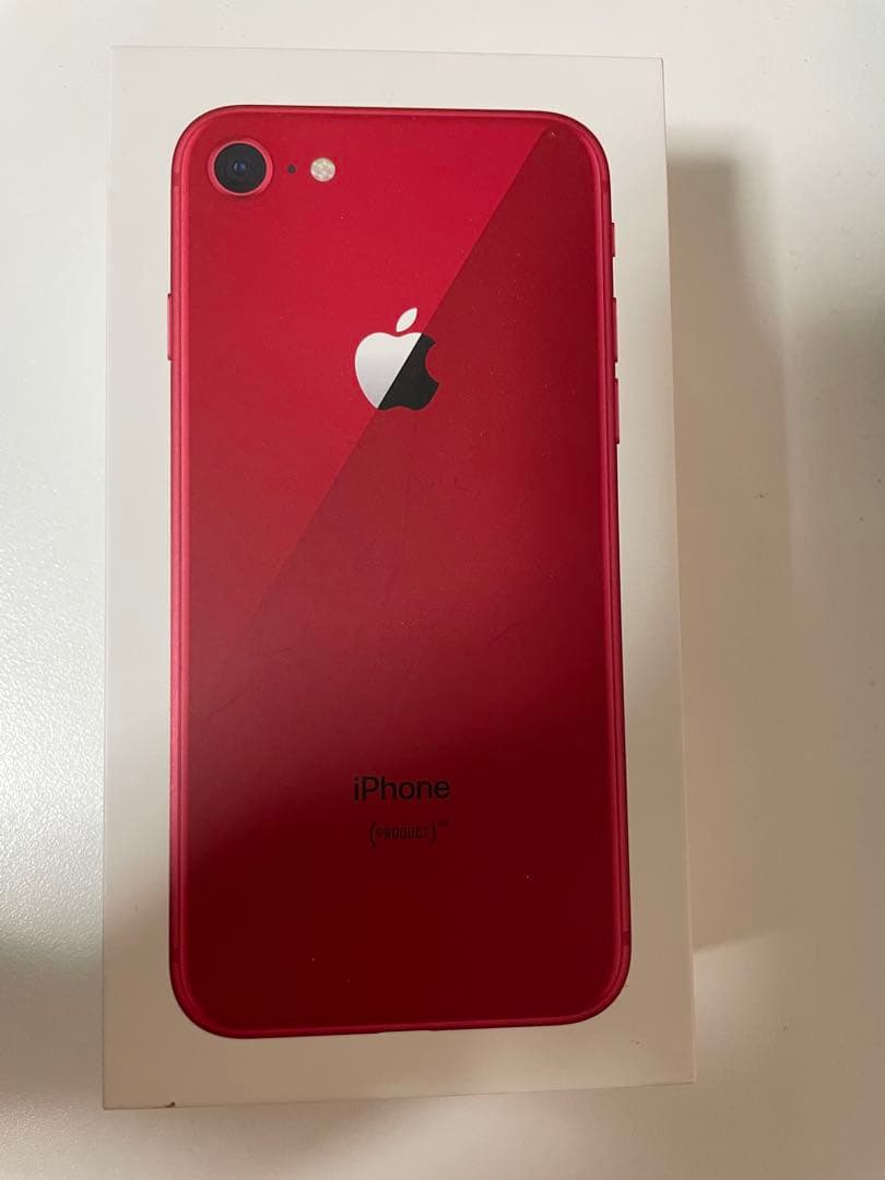 Apple iPhone 8 レッド 本体