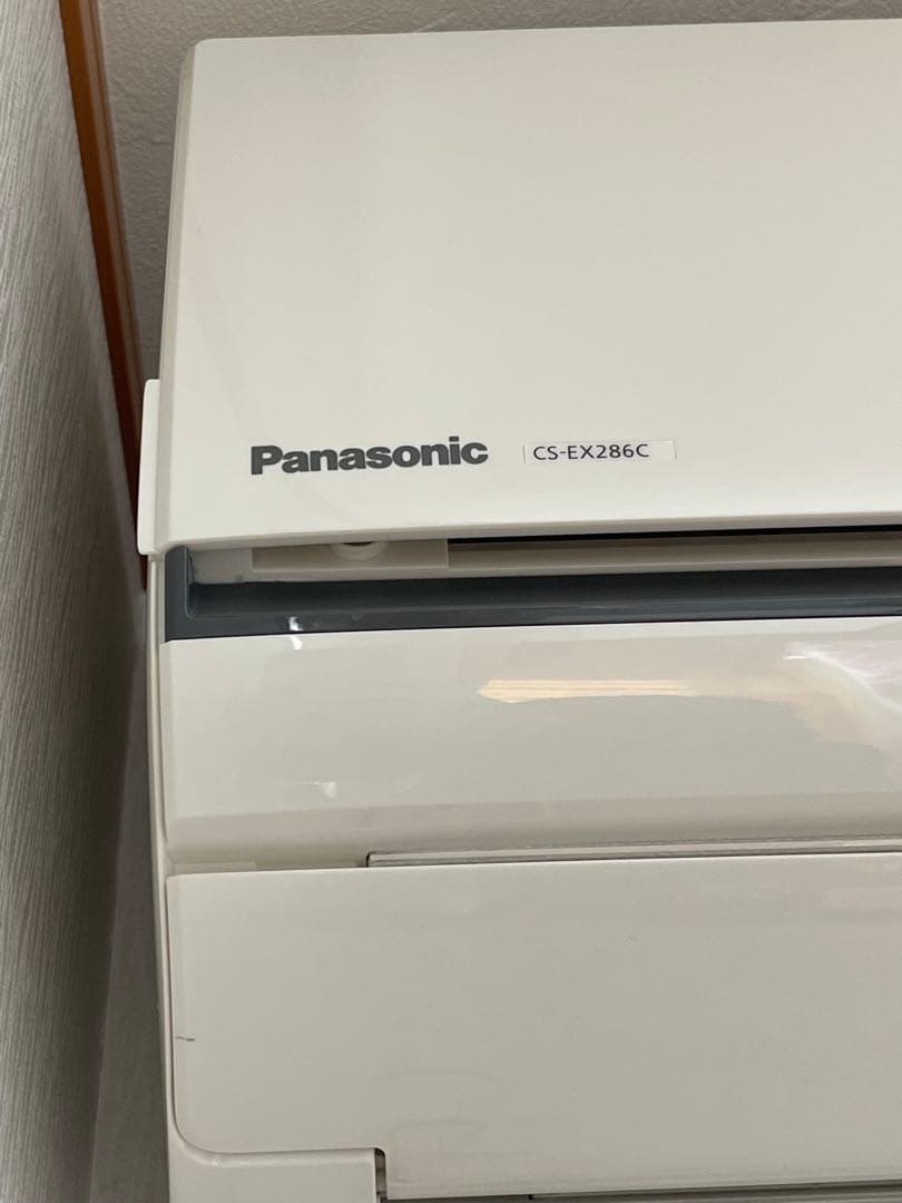Panasonic CS-EX286C-W エアコン本体　室外機